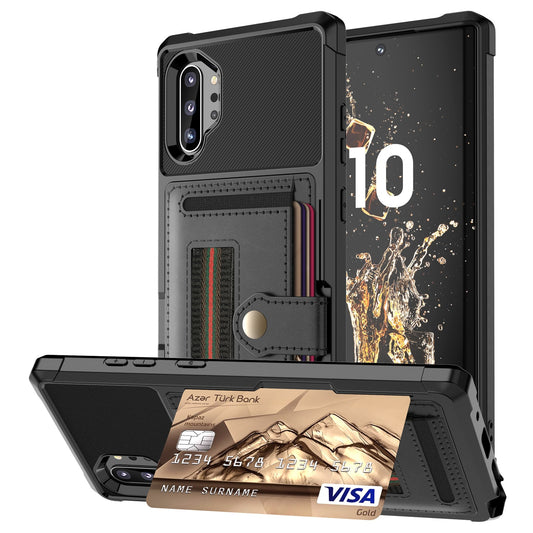 Luxury Multi Card Holder Wallet Phone Case for Samsung Galaxy