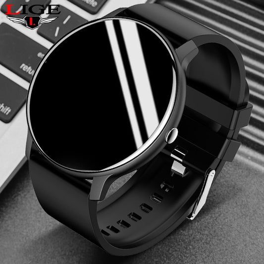 LIGE 2021 New Bluetooth Call Full Touch Screen SmartWatch