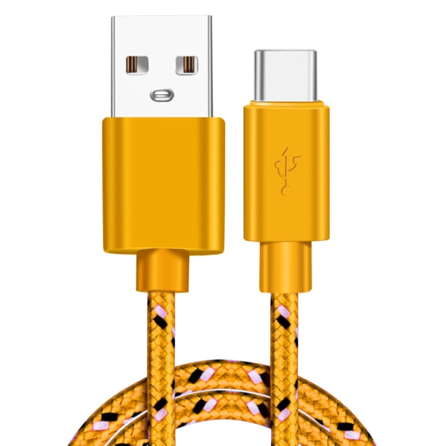 2.4A USB Type C Cable Fast Charging Data Wire