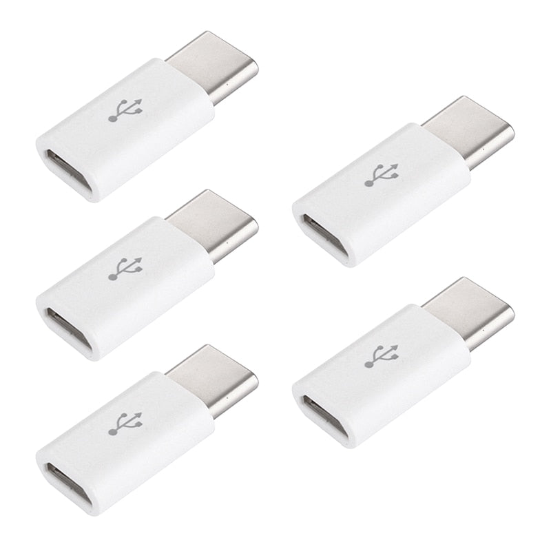 3.1 Micro To USB-C Type-C Data Adapter Converter (5 PCS)