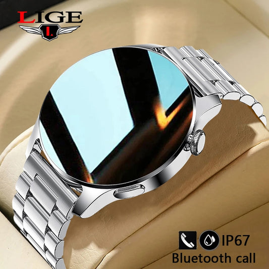 LIGE 2021 New Bluetooth Call Smart Watch