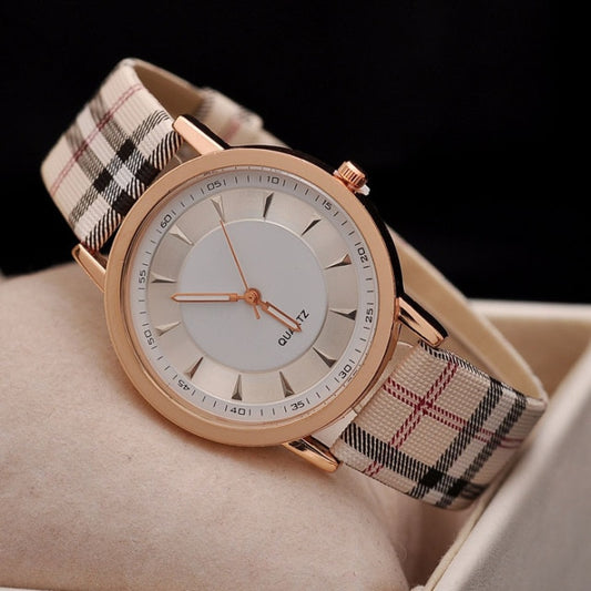 New Brand Luxury Rose Gold Dial Ladies Watch